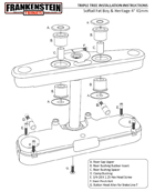 installation guide for raked triple tree for harely-davidson softail